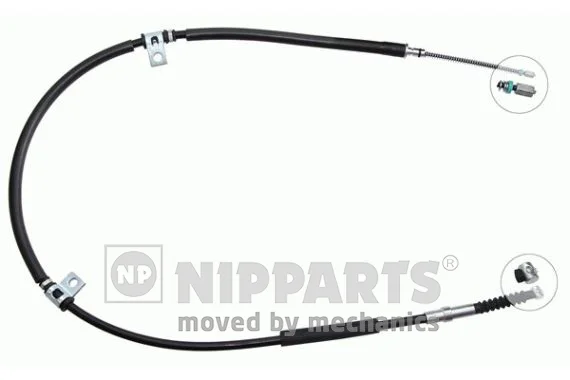 Tažné lanko, parkovací brzda