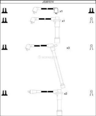 Sada kabelů pro zapalování