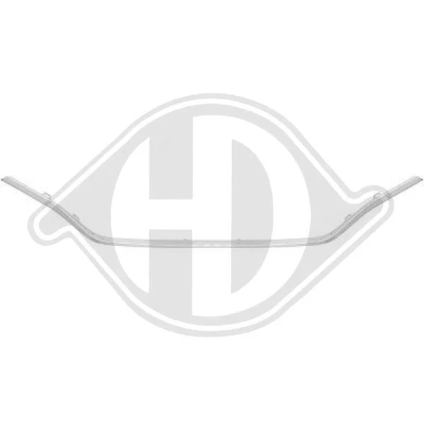 Ozdobná / ochranná lišta, mřížka chladiče