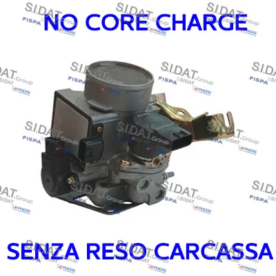 Hrdlo škrticí klapky