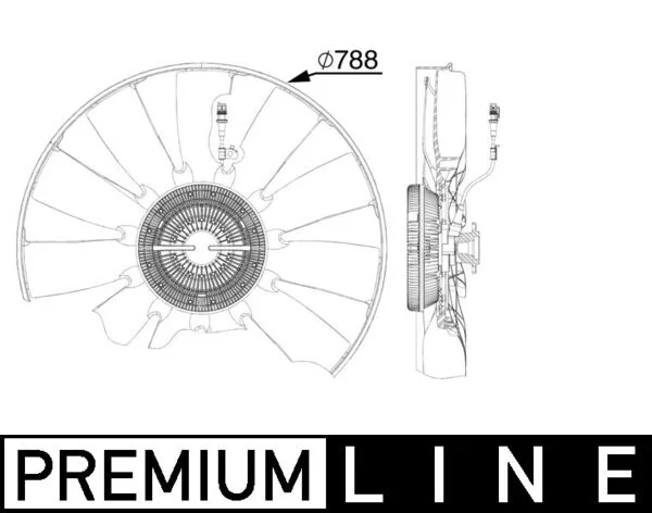 Větrák, chlazení motoru
