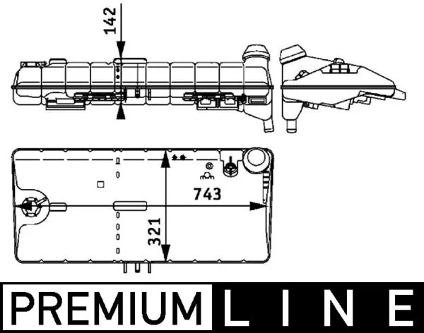 Vyrovnávací nádoba, chladivo