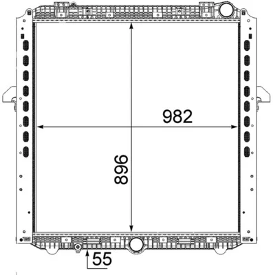 CR 865 000P - MAHLE