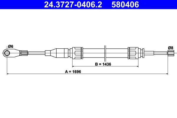 Tažné lanko, parkovací brzda