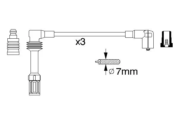 Sada kabelů pro zapalování