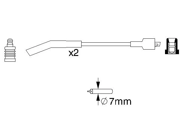 Sada kabelů pro zapalování