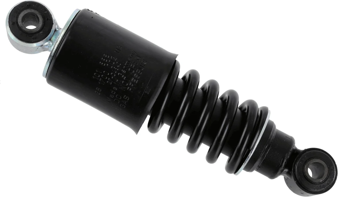 Tlumič, zavěšení kabiny