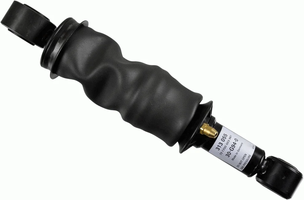 Tlumič, zavěšení kabiny