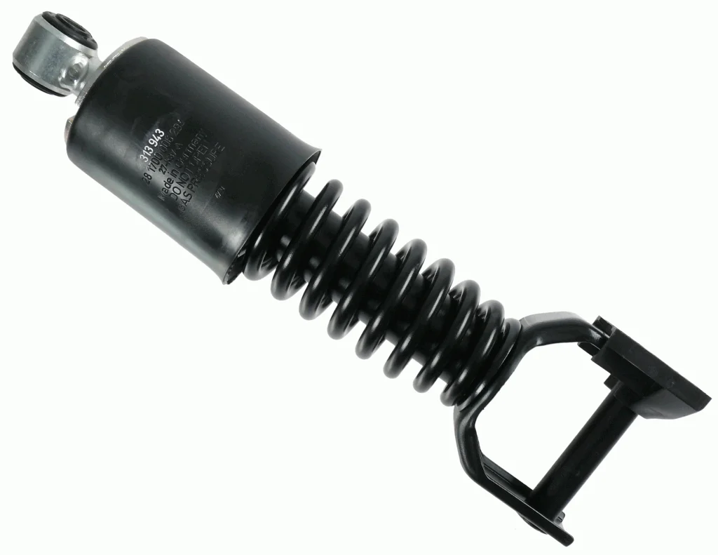 Tlumič, zavěšení kabiny