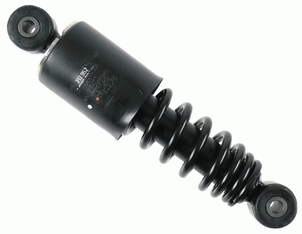 Tlumič, zavěšení kabiny