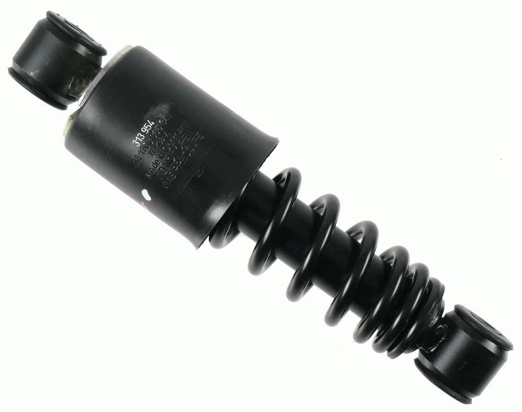 Tlumič, zavěšení kabiny