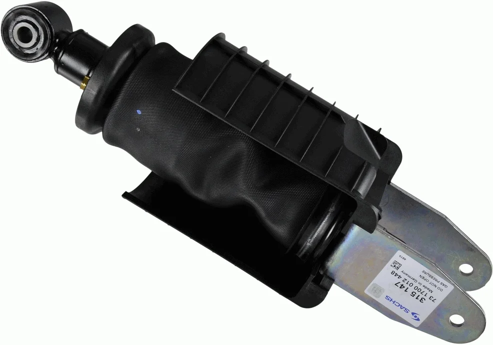 Tlumič, zavěšení kabiny