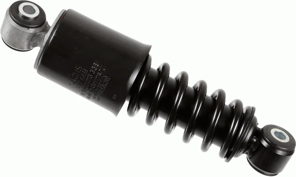 Tlumič, zavěšení kabiny