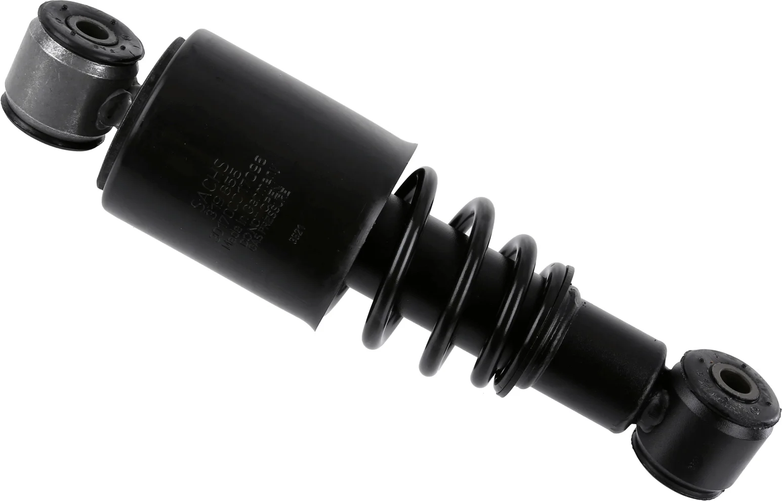 Tlumič, zavěšení kabiny