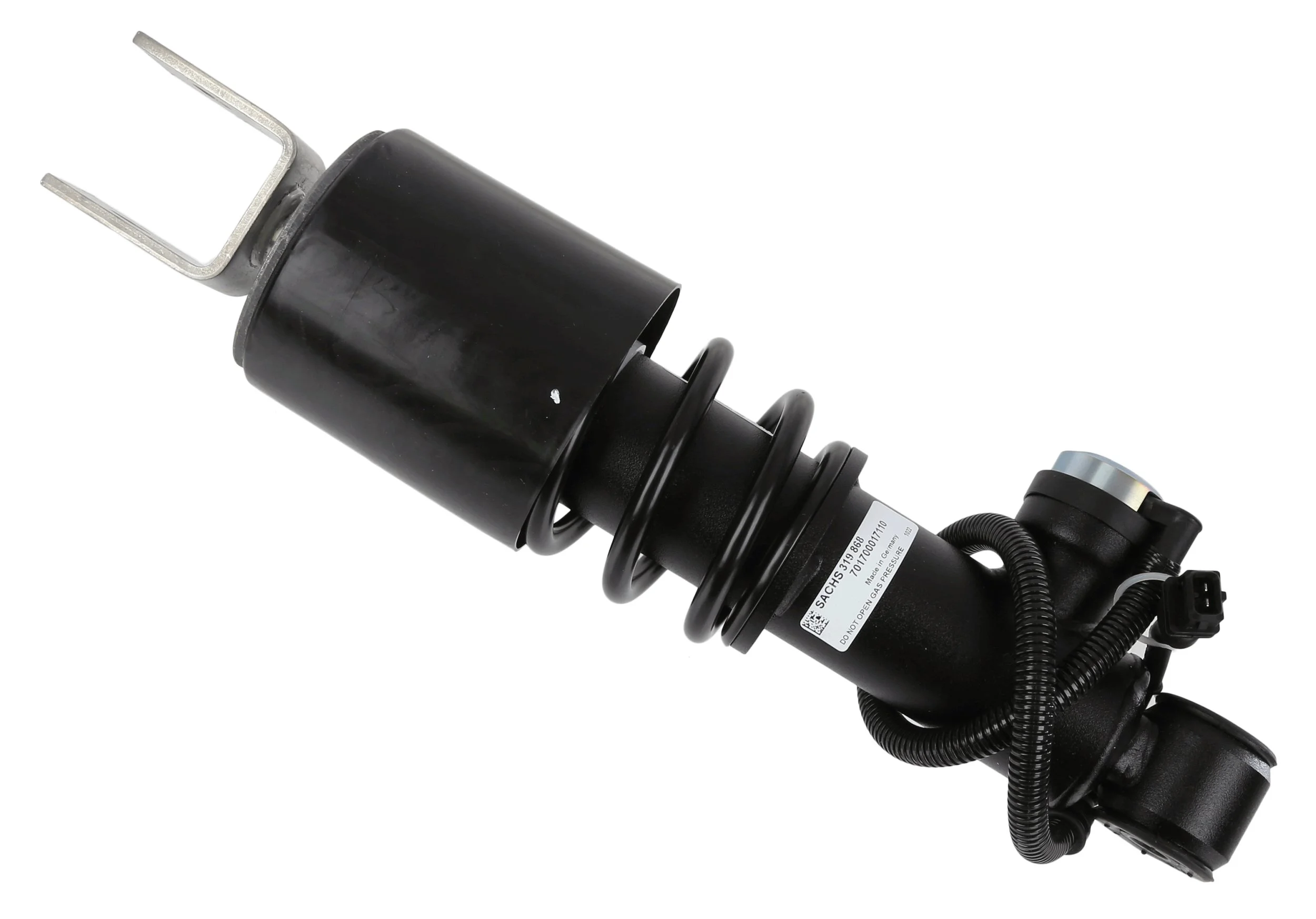 Tlumič, zavěšení kabiny