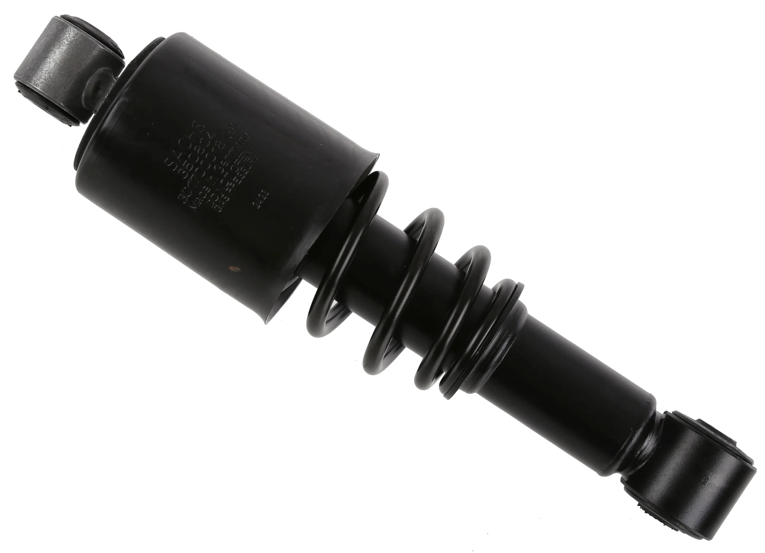 Tlumič, zavěšení kabiny