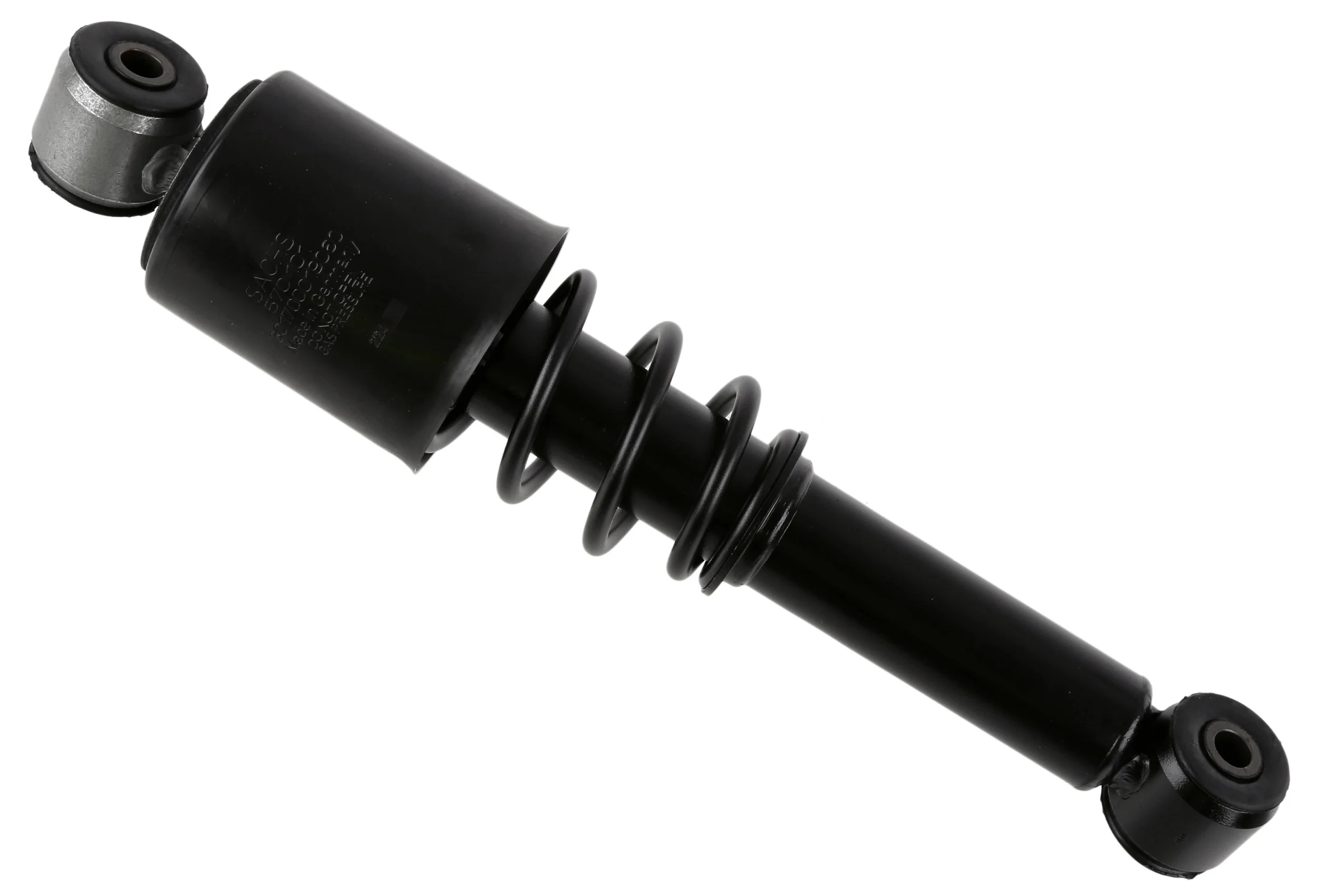 Tlumič, zavěšení kabiny