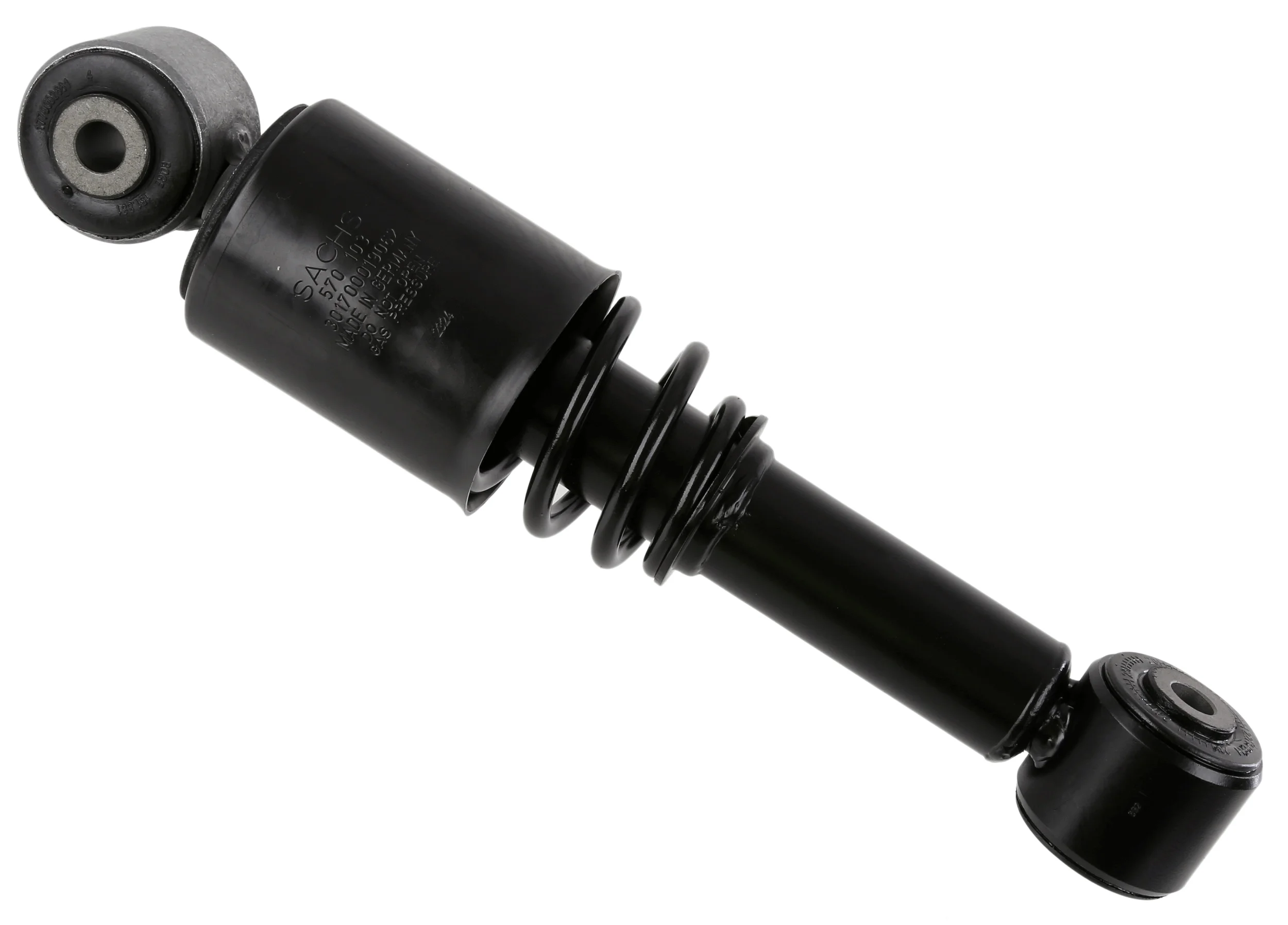 Tlumič, zavěšení kabiny