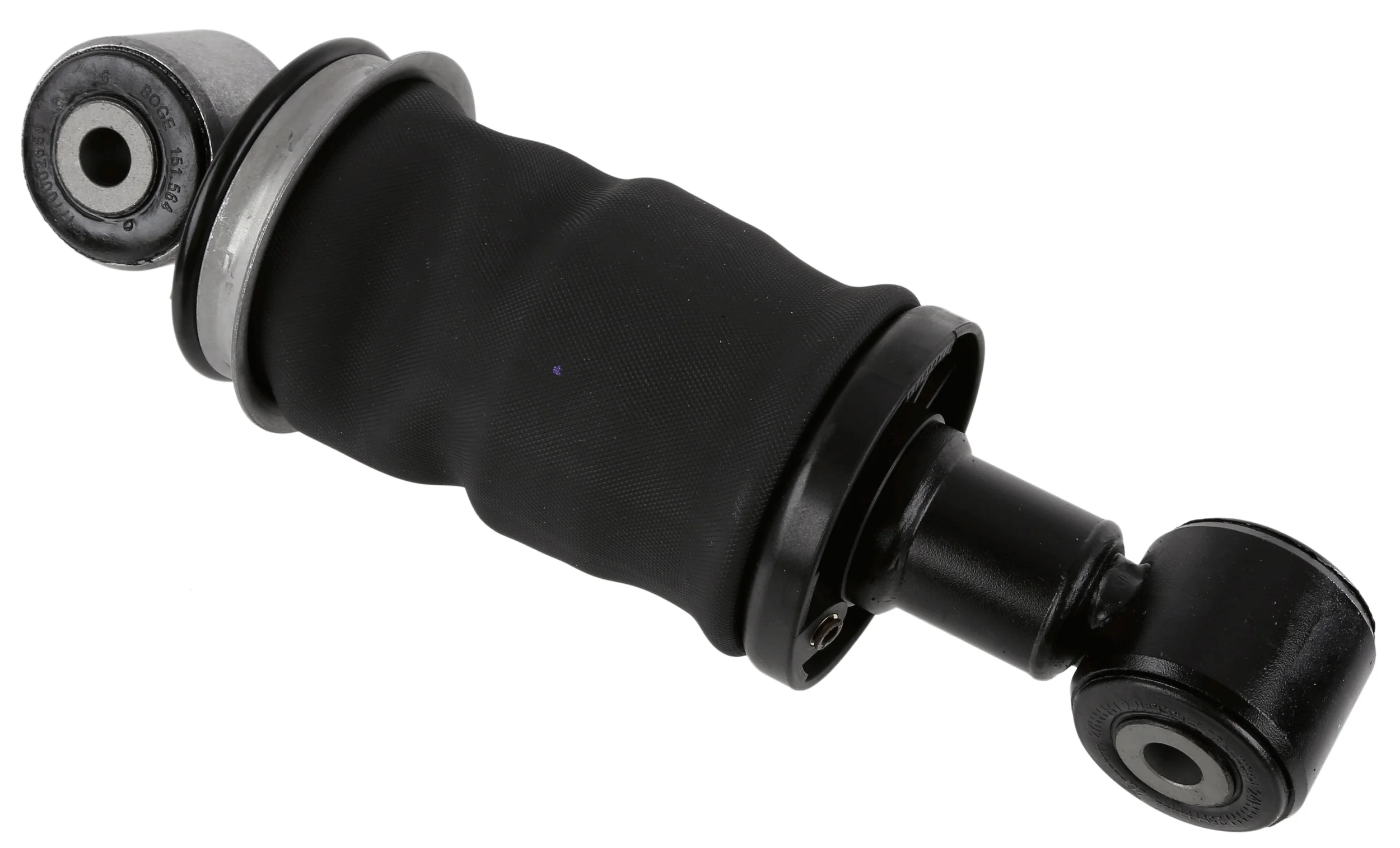 Tlumič, zavěšení kabiny