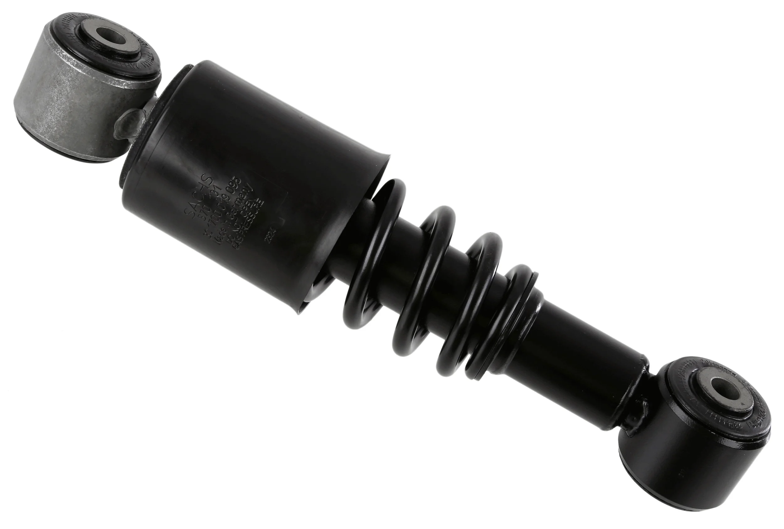 Tlumič, zavěšení kabiny