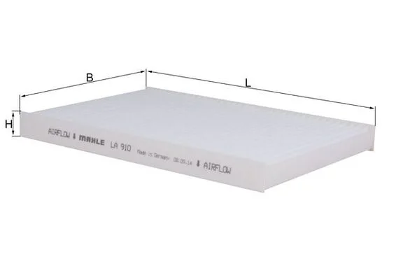 Filtr, vzduch v interiéru