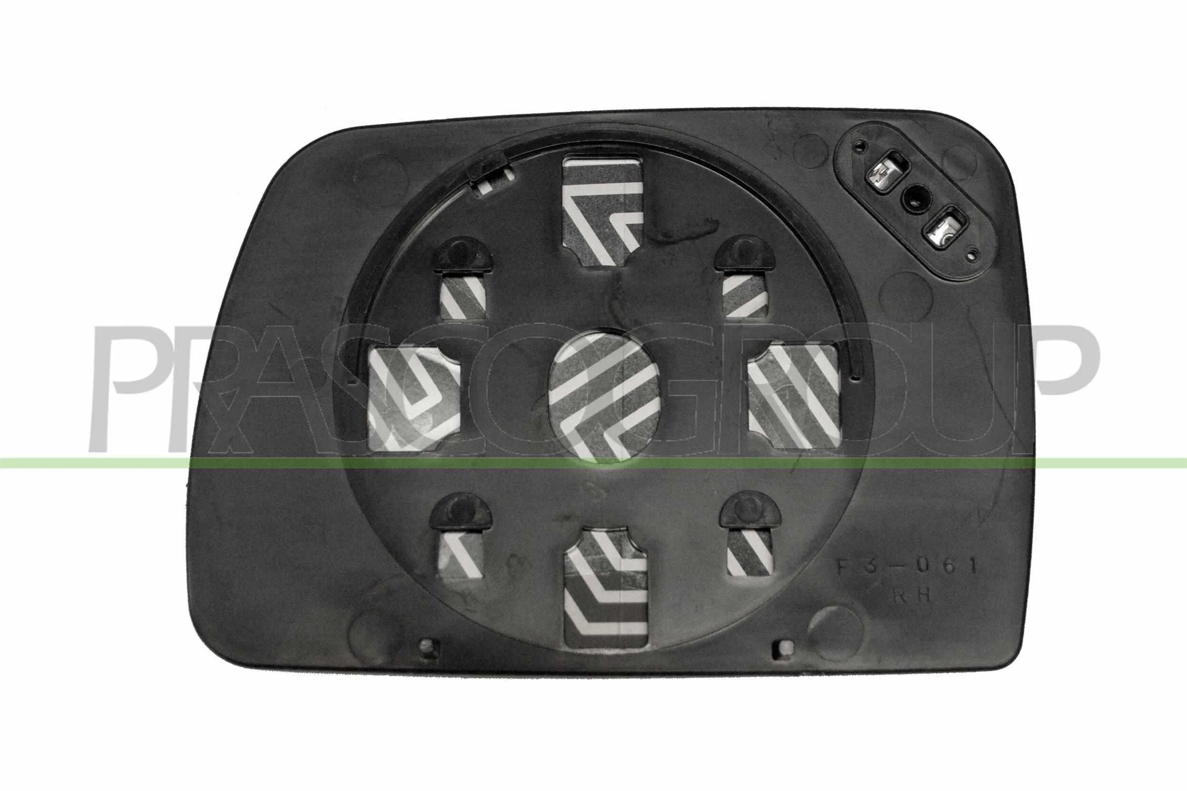 Sklo do zrcátka, vnější zrcátko