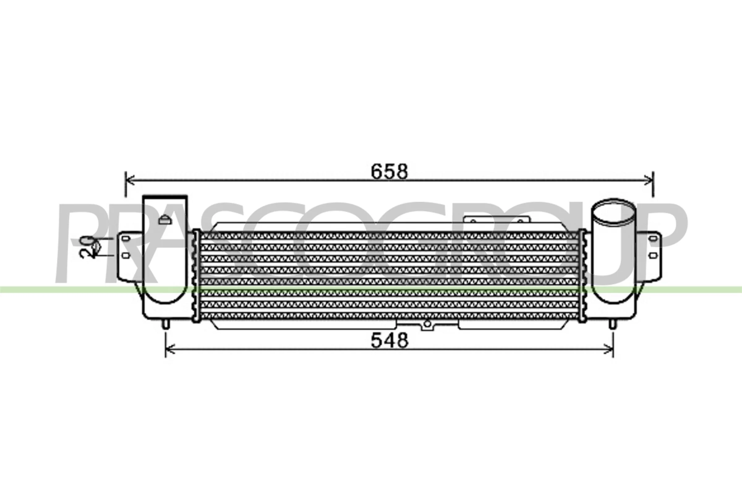 Chladič turba PrascoSelection