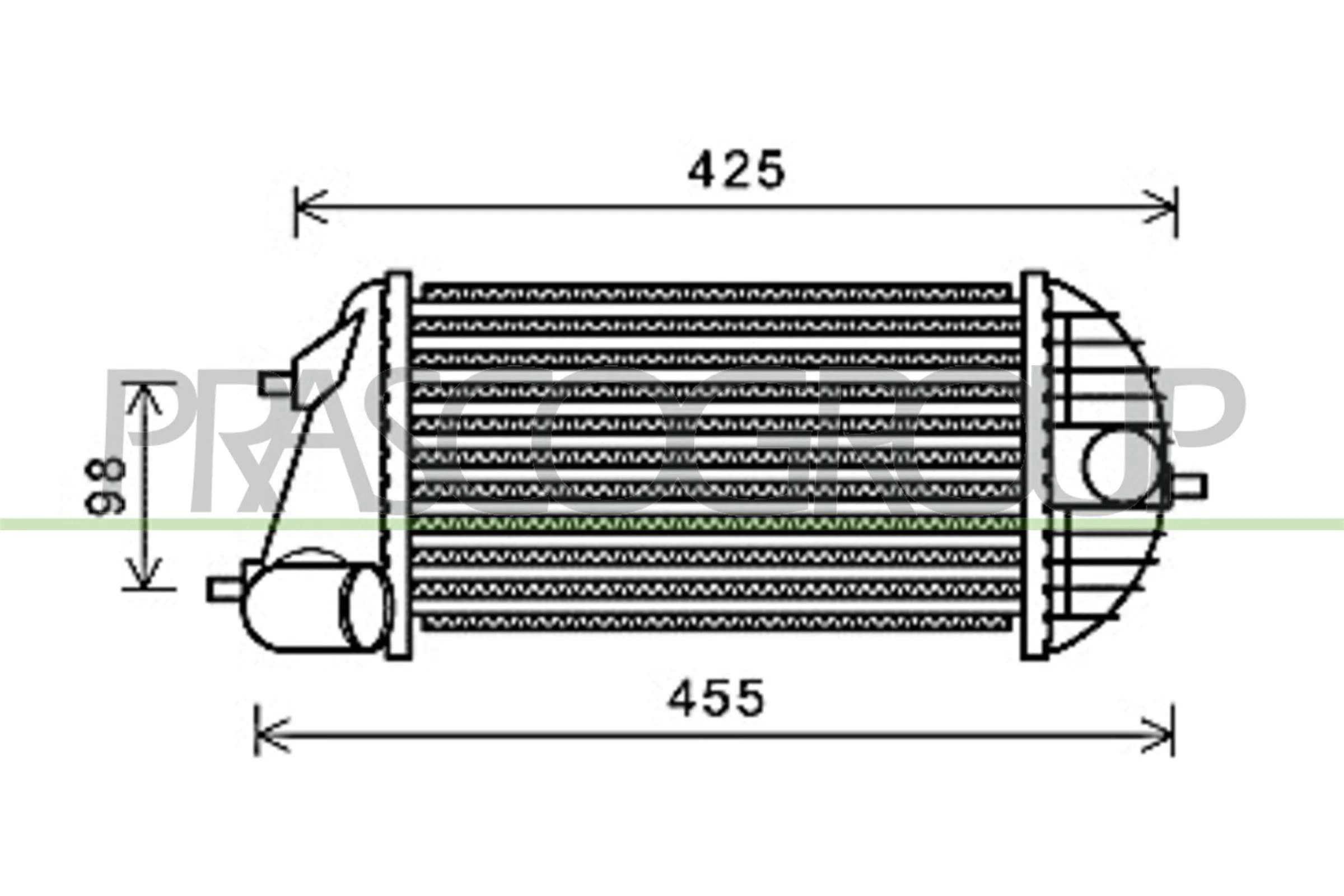 Chladič turba PrascoSelection