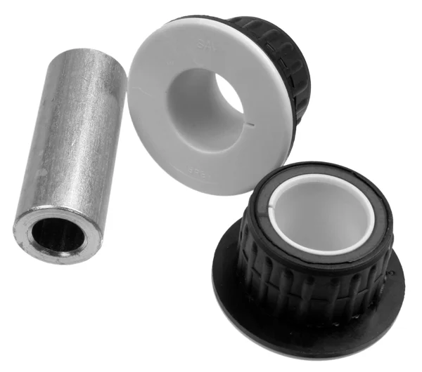 Pouzdro, pružné zavěšení