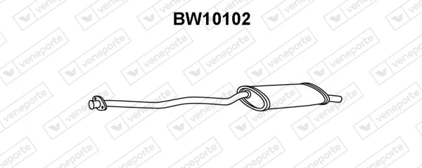 Zadní tlumič výfuku