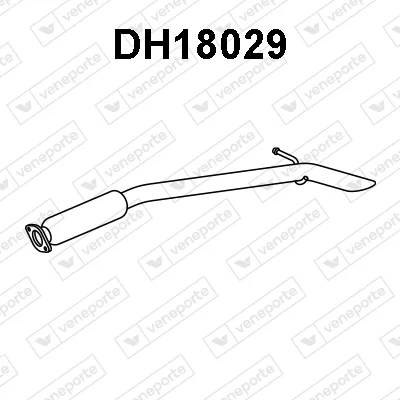 Zadní tlumič výfuku