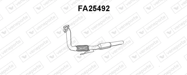 Přední tlumič výfuku