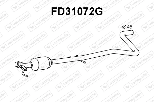 Filtr sazových částic, výfukový systém