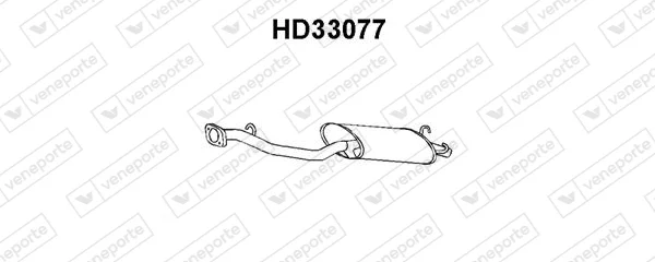 Zadní tlumič výfuku