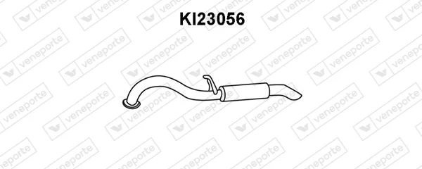 Zadní tlumič výfuku