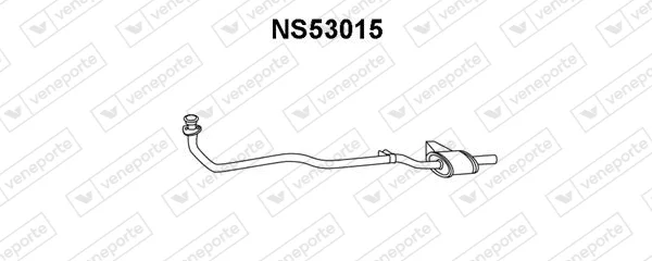 Přední tlumič výfuku