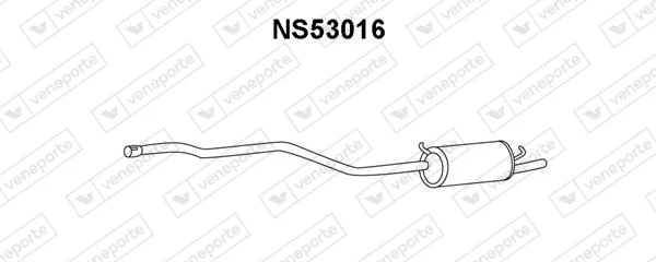 Zadní tlumič výfuku