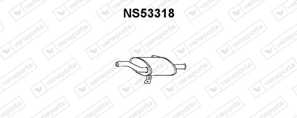 Zadní tlumič výfuku