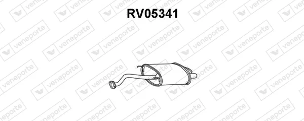 Zadní tlumič výfuku