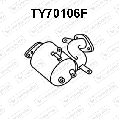 Filtr sazových částic, výfukový systém