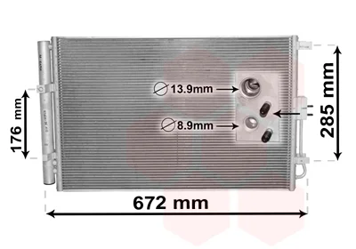 Kondenzátor, klimatizace *** IR PLUS ***