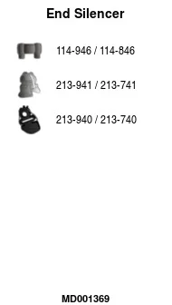 Zadní tlumič výfuku