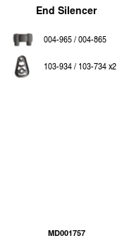 Zadní tlumič výfuku