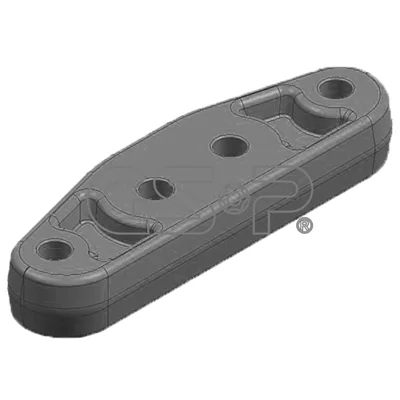 Zarážka, zavěšeni motoru