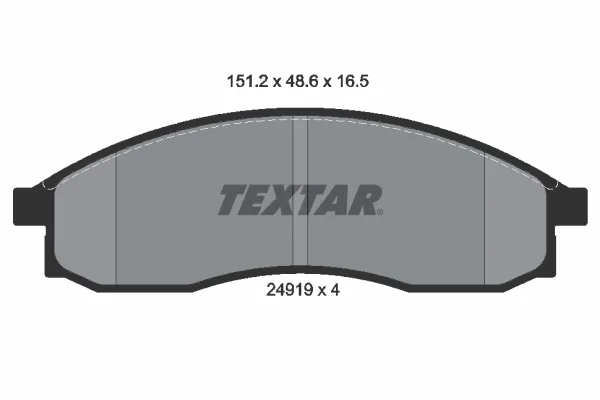 Sada brzdových destiček, kotoučová brzda