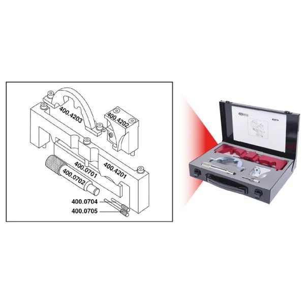 Seřizovací nářadí, časování