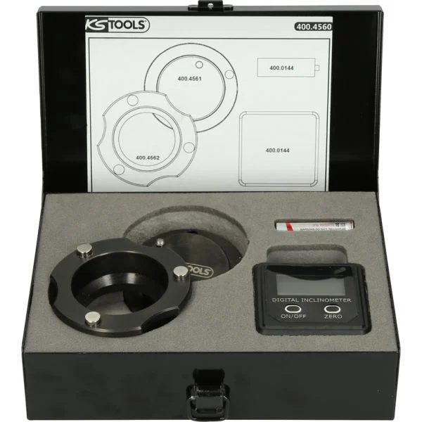 Měřící zařízení, napínák rozvodového řemene