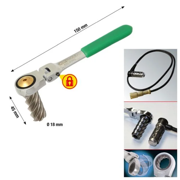 Výstružník, uložení senzoru ABS