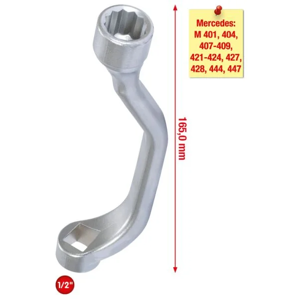 Sada nástrčných klíčů, šroub hlavy válce