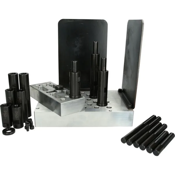 Podpěrná deska, sada nástrojů na zalisování/vylisování